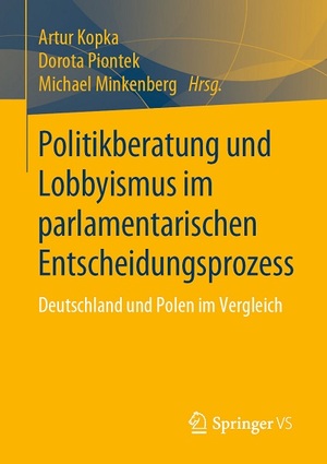 Cover - Politikberatung und Lobbyismus